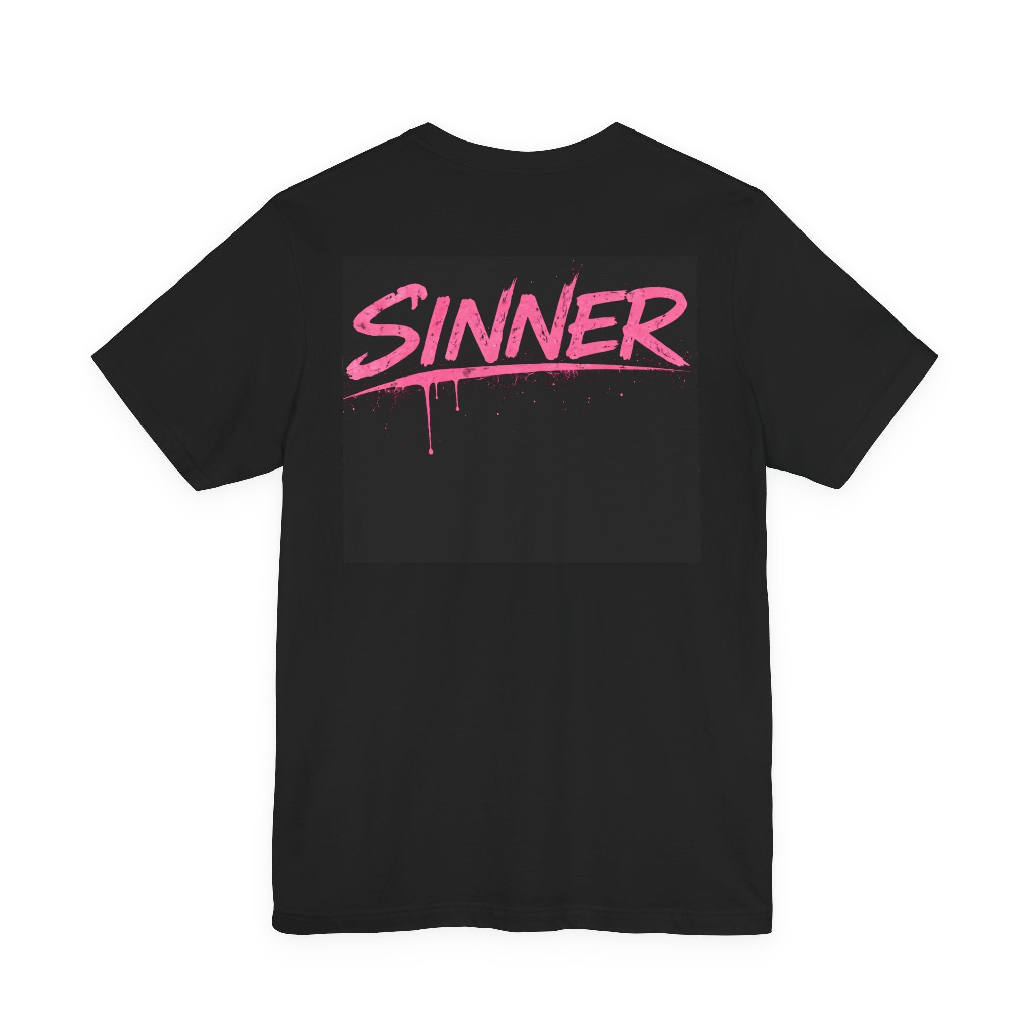Sacred But Broken – Black Tee by Not So Modest Art | Defaced Classics Collection